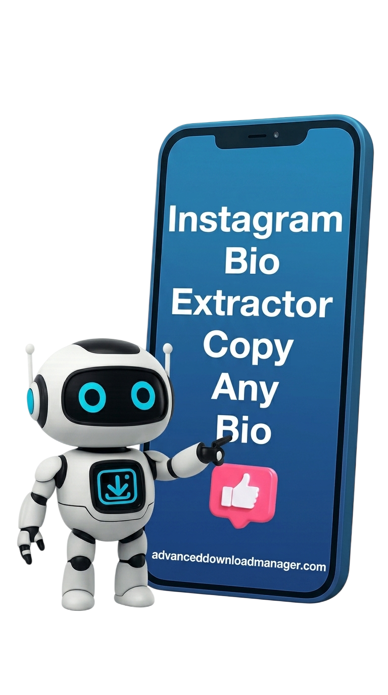 Instagram bio downloader - Copy Instagram bio text and quotes instantly
